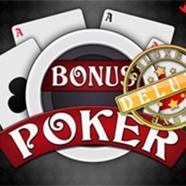 Bonus Poker Deluxe - 3 Hands online game logo by RTG (Reel Time Gaming) on hugocasinoo.se