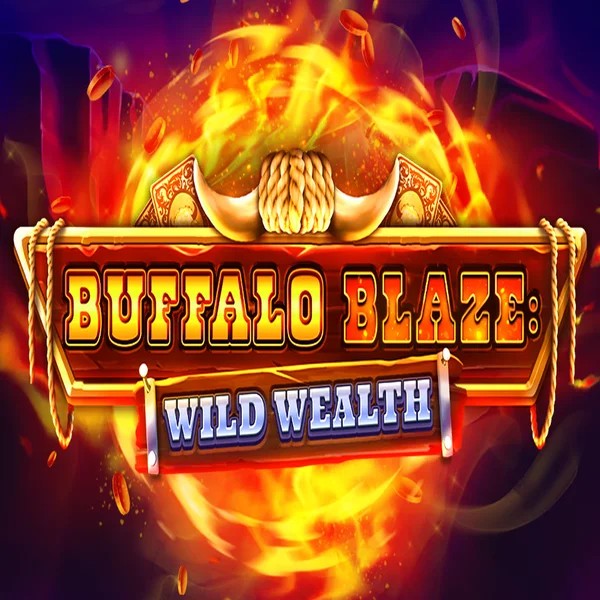 Slots logo of Buffalo Blaze Wild Wealth from OctoPlay at Hugo Casino