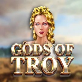 Gods of Troy logo – Slots by Red Tiger Gaming at Hugo Casino