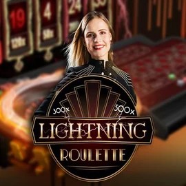 Try Lightning Roulette slot by Evolution on hugocasinoo.se – logo image