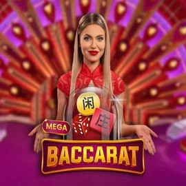 Play the Mega Baccarat slot by Pragmatic Play on Hugo Casino