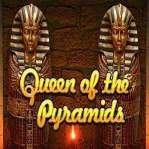 Queen of the Pyramids online game logo by Playtech on hugocasinoo.se