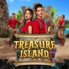 Treasure Island game by Pragmatic Play – logo hosted on Hugo Casino